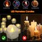 12 Packs Halloween Tea Lights with Timer, Flickering Flameless LED Tealights Battery Operated Votive Candles for Pumpkin Decor Indoor Home Party Halloween Decorations